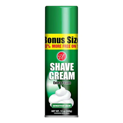 Shave Cream, Sensitive Skin - 12 oz