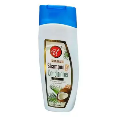 Shampoo and Conditioner 2-in-1, Coconut - 12 oz