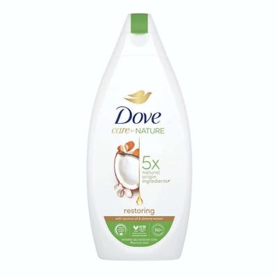 Dove Body Wash, Coconut Oil and Almond Extract - 7.6 oz