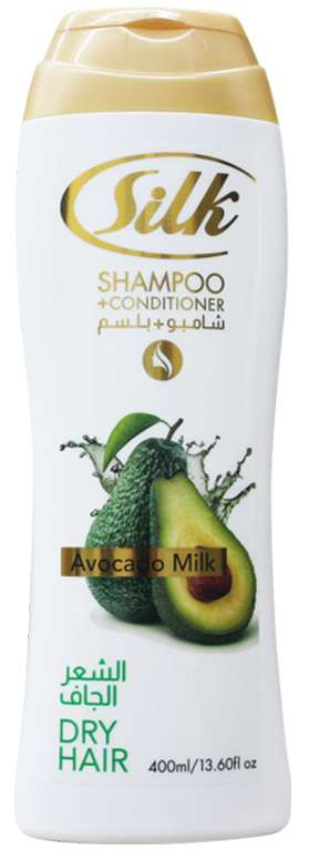 Silk Avocado Milk Shampoo and Conditioner - 13.6 oz