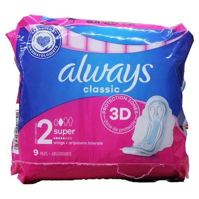 Always Maxi Pads with Wings - Super Absorbency