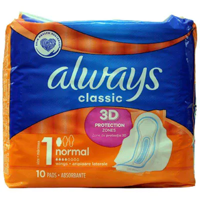Always Maxi Pads with Wings - Normal Absorbency