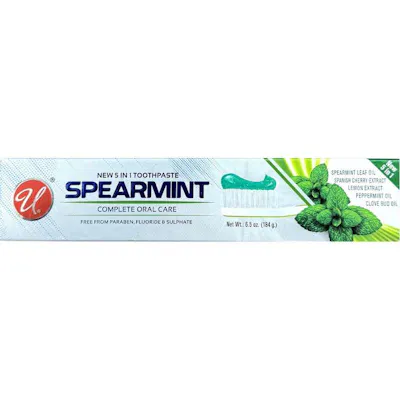 Five-in-One Spearmint Toothpaste - 6.5 oz
