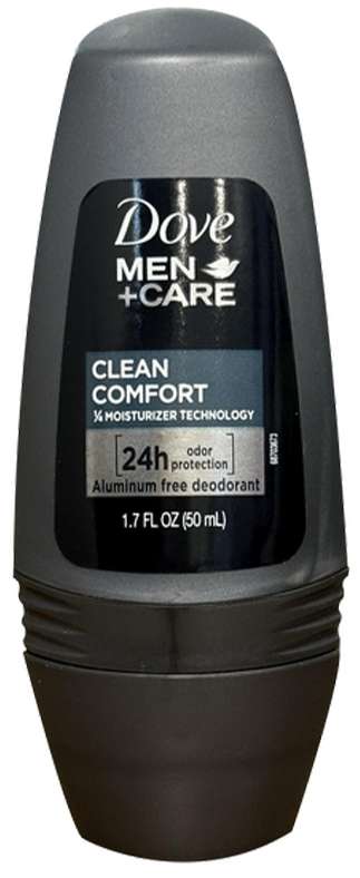 Dove Clean Comfort Roll-On Deodorant, 1.7 oz