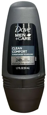 Dove Clean Comfort Roll-On Deodorant, 1.7 oz