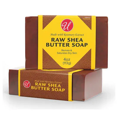 Raw Shae Butter Bar Soap - 4 oz