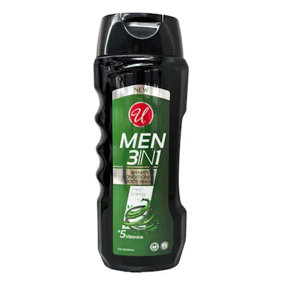 Men's 3-in-1 Shampoo, Fresh Energy - 12 oz