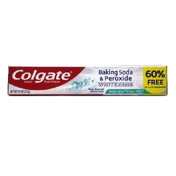 Colgate Whitening Toothpaste with Baking Soda - 4 oz