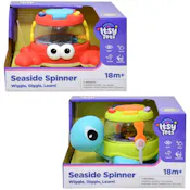 Itsy Tots Seaside Spinner Drum - Crab and Turtle