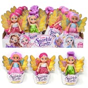 Zuru Sparkle Girlz Fairy Cupcake Dolls, Assorted - 4.5"