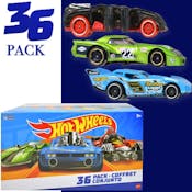 Hot Wheels Die Cast Car Pack - 36 Assorted