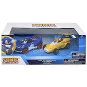 Sonic and Tails Pull Back Cars, 2-Pack