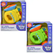 Itsy Tots Baby Toy Trumpet, Assorted