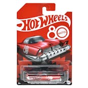 Mattel Hot Wheels 80th Anniversary Die Cast Car, 1:64 Scale