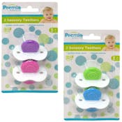 Premia Sensory Teethers, 2 Pack