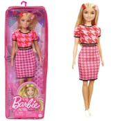 Barbie Fashionista Dolls, Blond Hair with Pink Dress