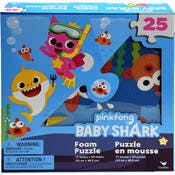 Baby Shark Foam Puzzles - 25 Pieces