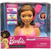 Barbie Fashionistas Styling Heads - Brunette, Design Barrettes