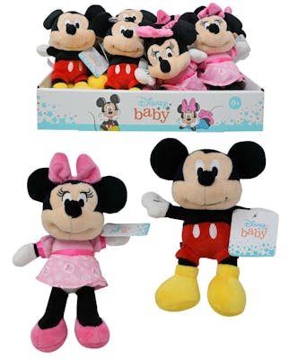 Mickey &amp; Minnie Mouse Plush Toys - 8"