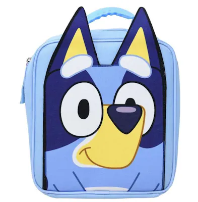 Bluey Head Shaped Insulated Lunch Bags