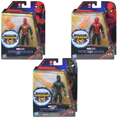 Spider-Man Mystery Webgear Action Figure, Assorted - 6"
