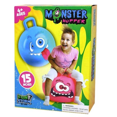 Fun Storm Monster Hopper Ball - Assorted, 15"