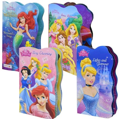 Disney Princess Board Books - 4 Assorted