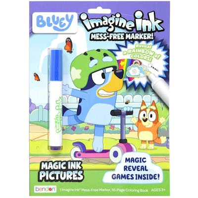 Bluey Imagine Ink Coloring and Activity Books - 16 Pages