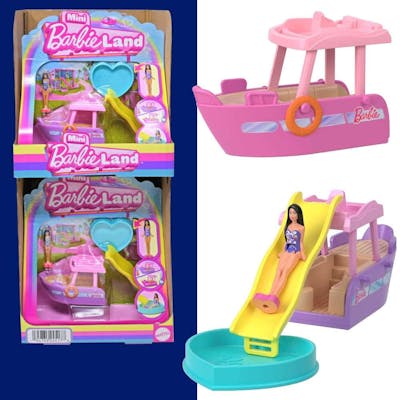 Mini BarbieLand Boat Playsets