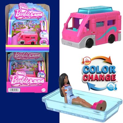 Mini BarbieLand Camper Playsets