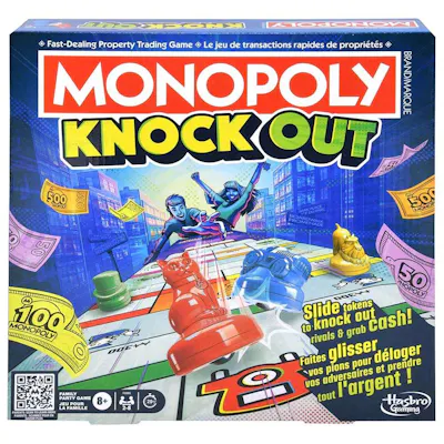 Monopoly Knockout Board Game