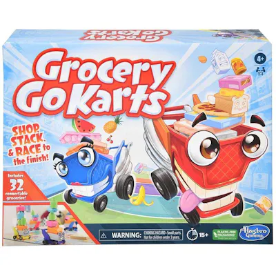 Hasbro Grocery Go Karts Game