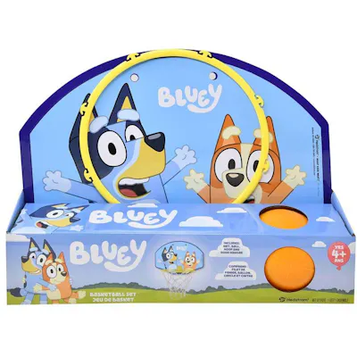 Bluey Basketball Hoop, 13.5" x 10"