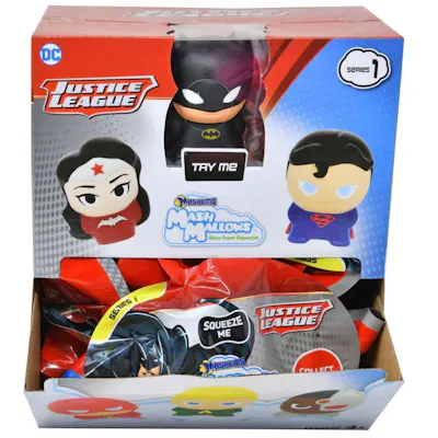 Mash'ems Marshmallow Justice League Characters - Assorted