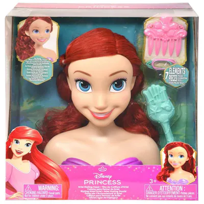 Disney Princess Ariel Styling Head with Accessories