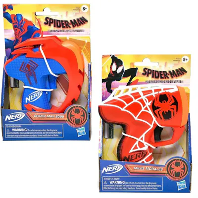 Marvel Nerf Mircoshots Solar Spiderman - Assorted