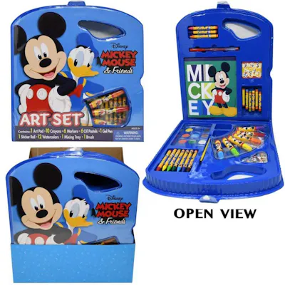 Mickey Mouse Character Art Set