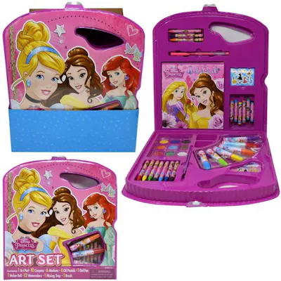 Disney Princess Character Art Set, 11.7" x 1.5" x 12.5"