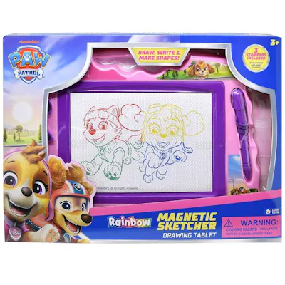 Paw Patrol Magnetic Drawing Board, 14.2" x 1" x 10.2"