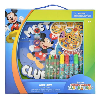 Mickey Mouse Clubhouse Art Set, 10" x 1.25" x 10"