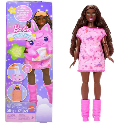 Barbie Sleepover Doll, 11"