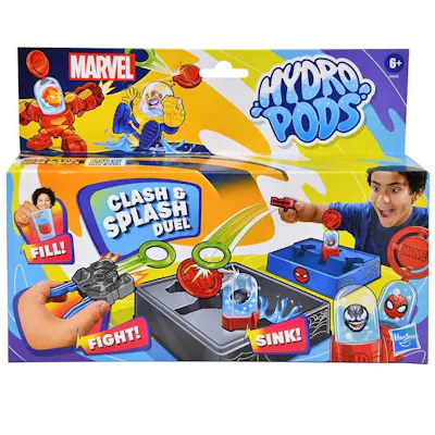 Hasbro Hydro Pods Marvel Clash and Splash Duel