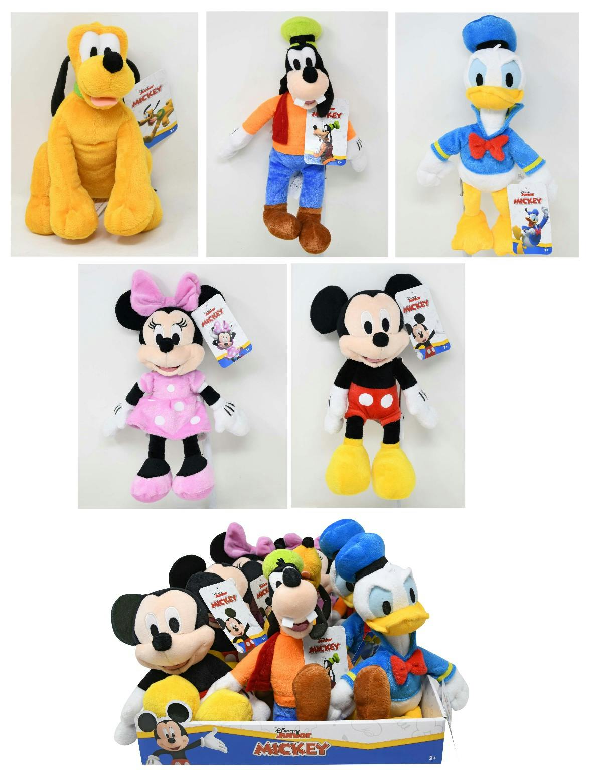 mickey mouse and friends stuffed animals