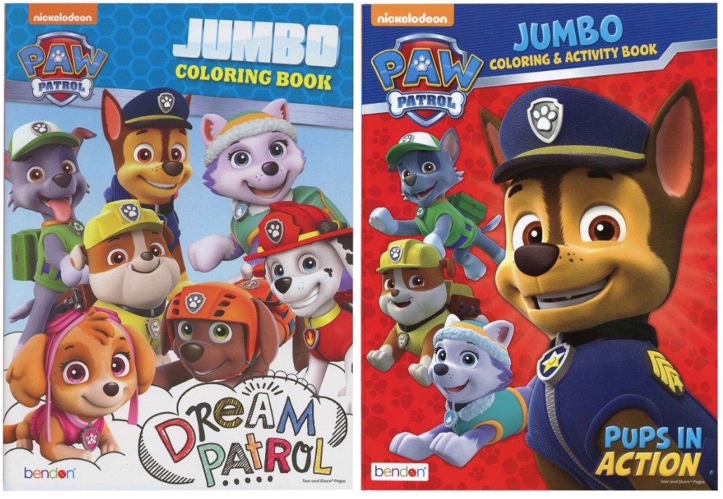 Wholesale Paw Patrol Coloring Books - 80 Pages, Jumbo