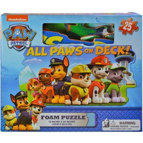 paw patrol puzzle mat