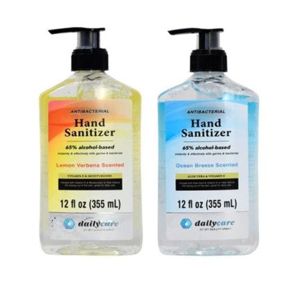 Wholesale Antibacterial 12 oz. Hand Sanitizer with Pump, 65 Alcohol
