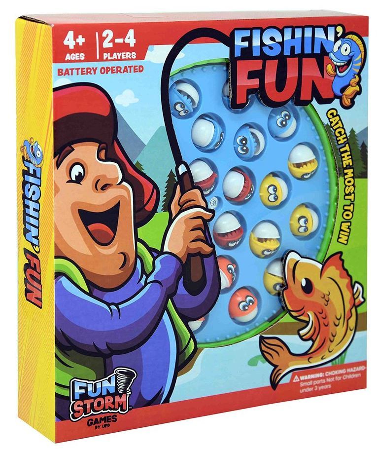 Wholesale Fishin' Fun Games - 2-4 Players, Ages 2+