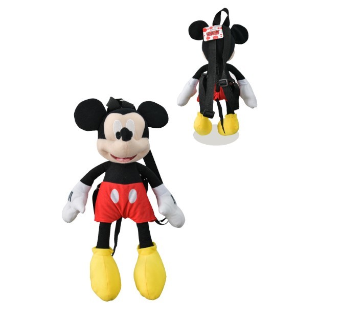 mickey plush backpack