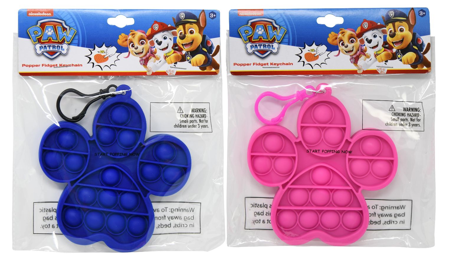 paw patrol plush keychain