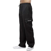 Nocker Men's Fleece Cargo Pants - Small, Black